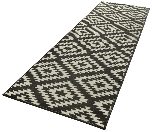 Koberec / Behúň Hanse Home Basic Nordic čierny