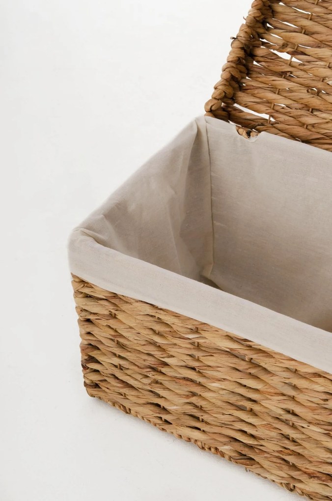 Truhla WANDA, vodný hyacint, šírka 50 cm, natur