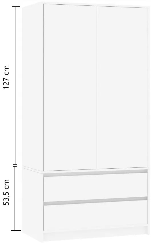 Detská šatníková skriňa B9 - STAVEBNÉ STROJE