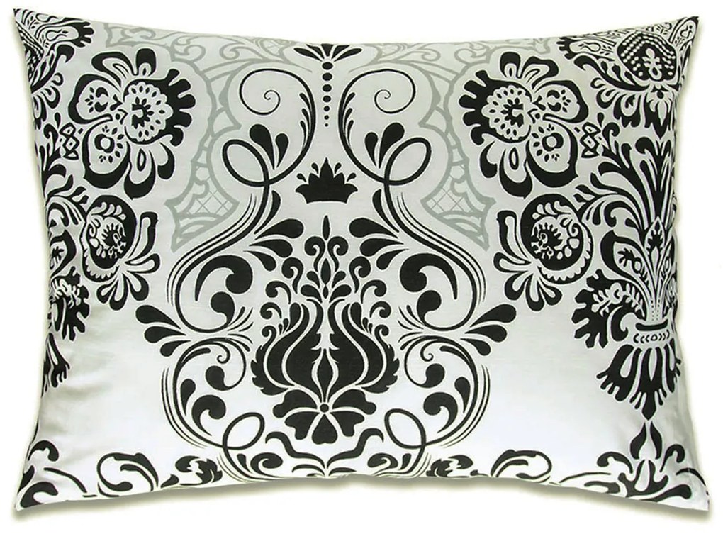 XPOSE® Bavlnená  obliečka na vankúš LUXURY  - sivá 70x90 cm