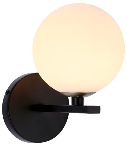Nástenná lampa KAMA 1xG9/28W/230V čierna