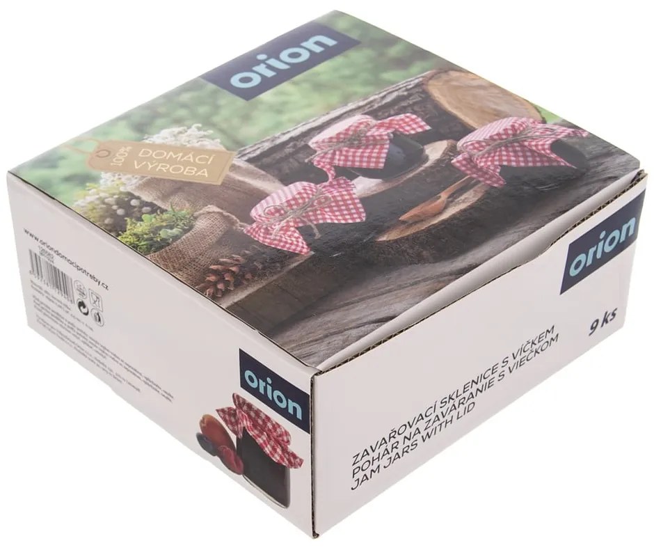 Zaváracie poháre v súprave 9 ks 60 ml – Orion