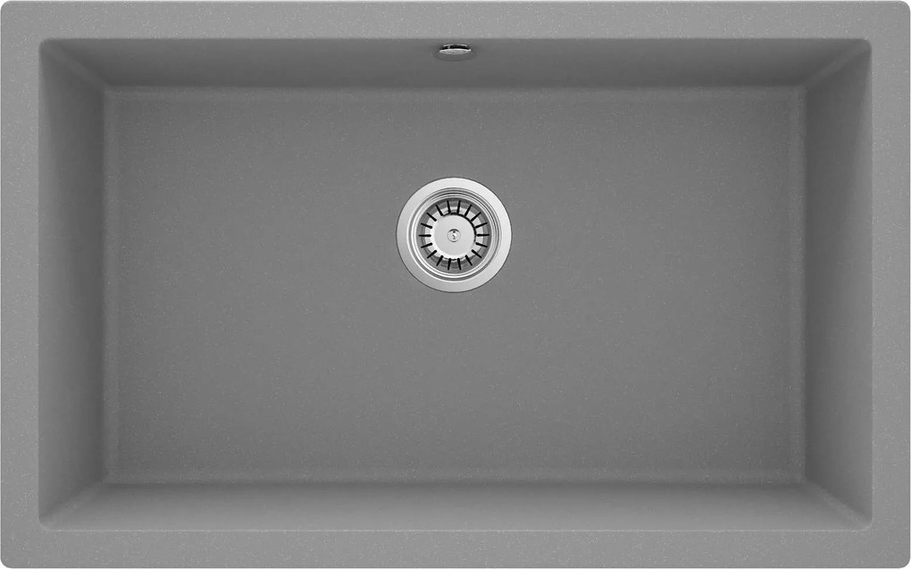 Deante Corda, granitový drez pod dosku 800x500x204 mm, 3,5