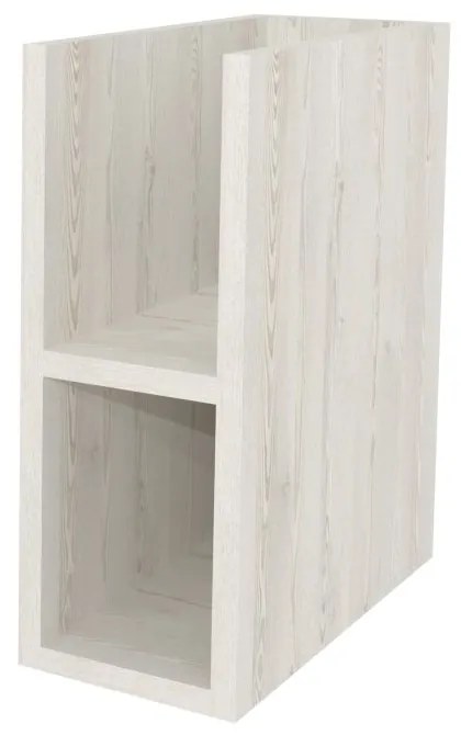 Mereo, Mereo Aira, kúpeľňová skrinka 20 cm, spodná, Multidecor, White Loft Pine, MER-CN797SWLP1