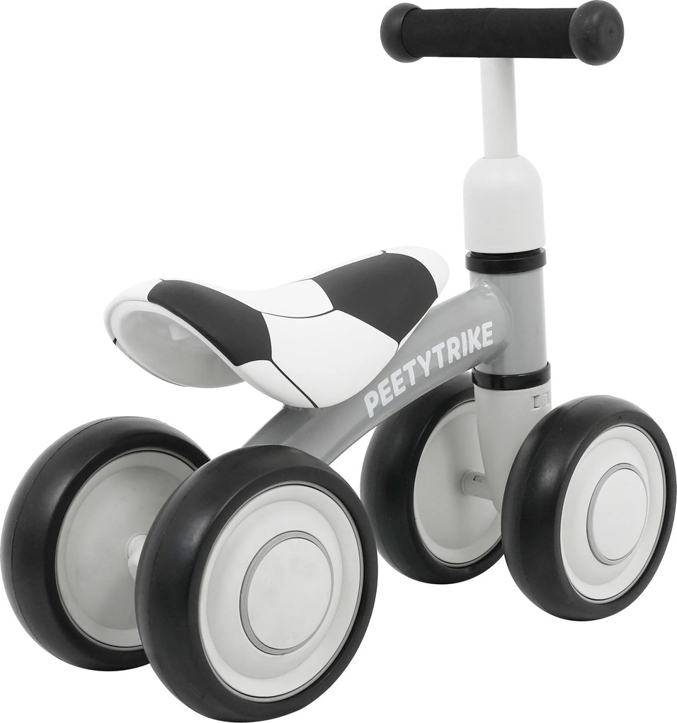 Ramiz Prvé detské odrážadlo PettyTrike SporTrike biele 4-kolové