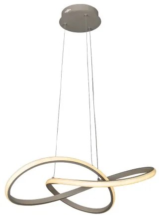 LED Stmievateľný luster na lanku LED/65W/230V 3000-6500K + diaľkové ovládanie