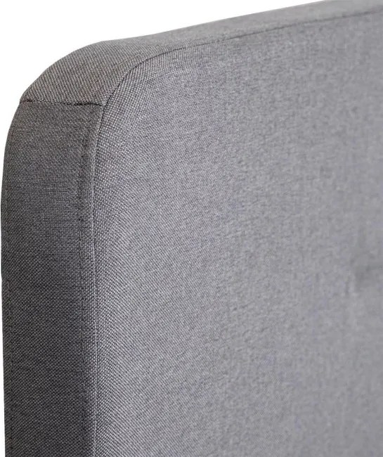 Manželská posteľ s roštom MIKKEL sivá 160x200 cm 987735