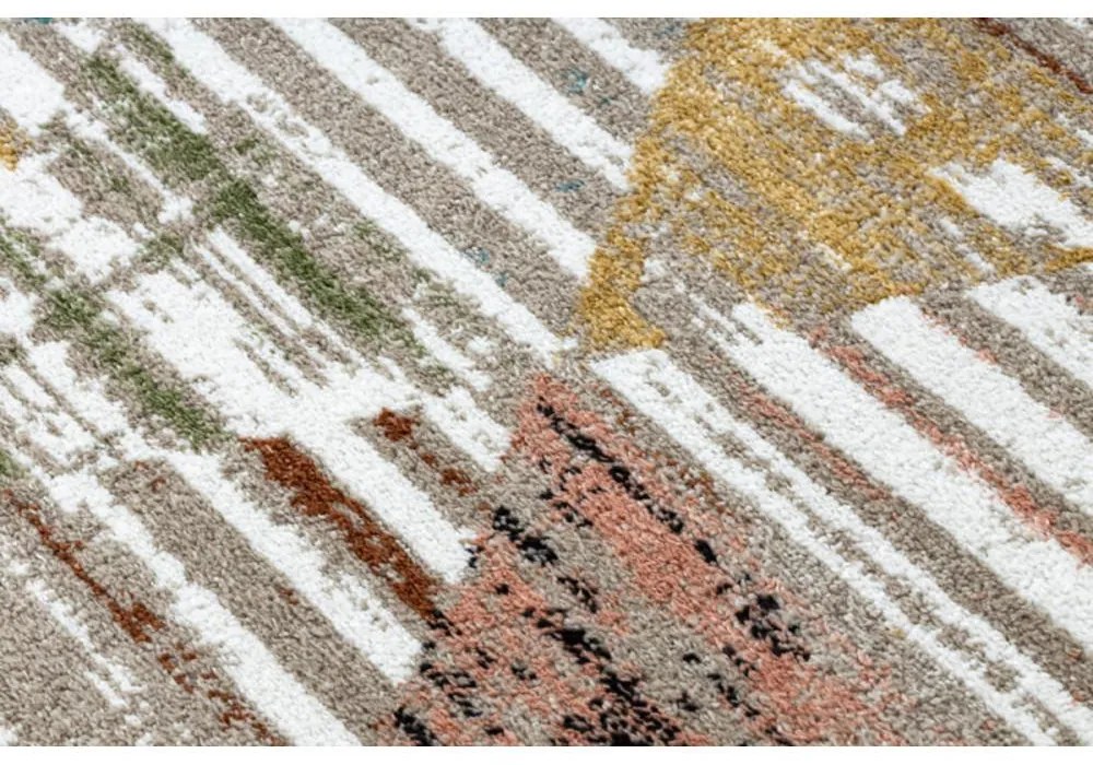 Kusový koberec Geometrický béžový 120x170cm