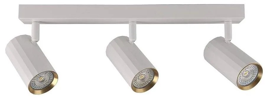 Bodové svietidlo NICEA 3xGU10/10W/230V biela