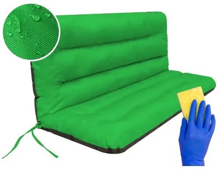 Vankúš na hojdačku ANIA 150 cm zelený