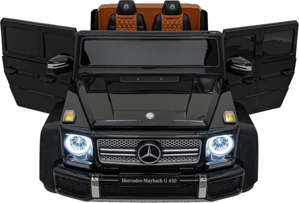 Elektrické autíčko Mercedes Benz MAYBACH G650 čierne