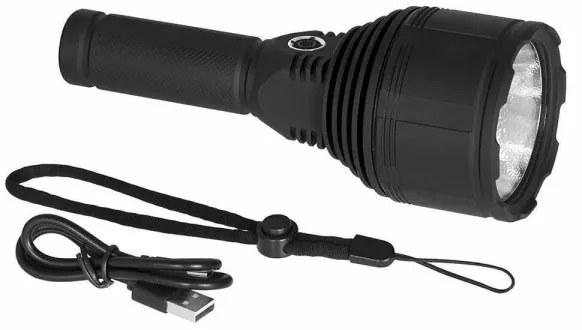 LED Stmievateľná nabíjacia baterka LED/30W/5V IPX7 3000 lm 4200 mAh