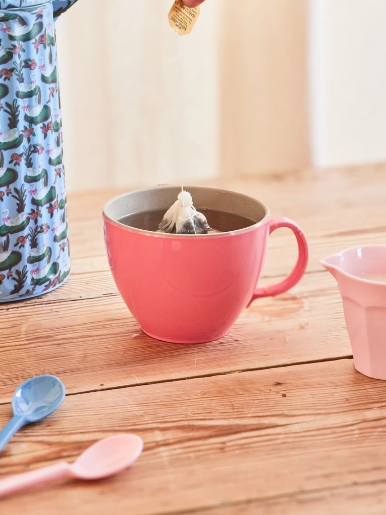 rice Melamínový hrnček Jumbo Cute Coral 550 ml