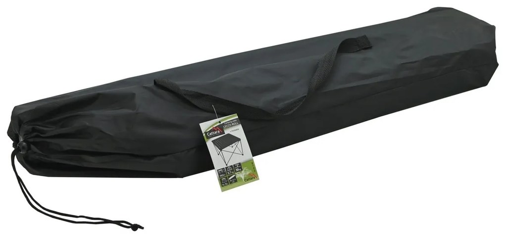 Cattara Stôl kempingový skladací LECCO ROLL, 70 x 70 cm