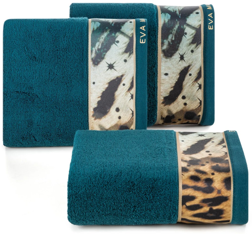 FROTÉ UTERÁK EVA MINGE15 50X90 CM TMAVOTYRKYSOVÁ