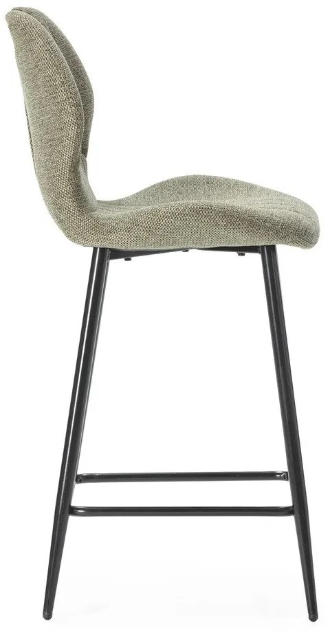 Zelené barové stoličky v súprave 2 ks (výška sedadla 65 cm) Muli – Marckeric