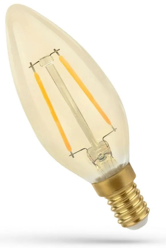 Toolight - LED žiarovka E-14 230V 5W Edison 14458, teplá, OSW-05701