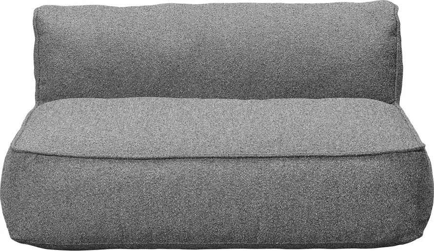 Sivý modul záhradnej pohovky (stredový diel) Grow – Blomus