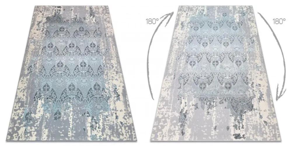 Kusový koberec Ubas modrý 80x150cm