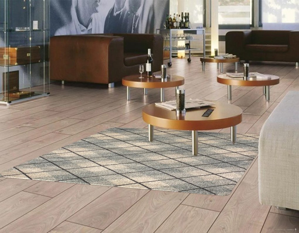 Berfin Dywany, Kusový koberec Aspect 1724 Bronz (Brown), 140x190, hnedá, obývacia izba