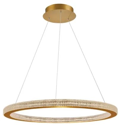 LED luster Fiore 80 zlaté