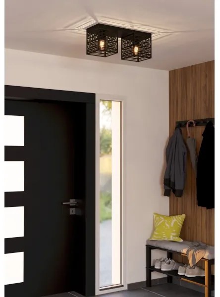 Eglo 900356 - Stropné svietidlo PIEDRITAS 2xE27/40W/230V