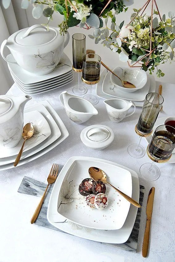 Akcent Magnólia Dezertný tanier Ø 20 cm