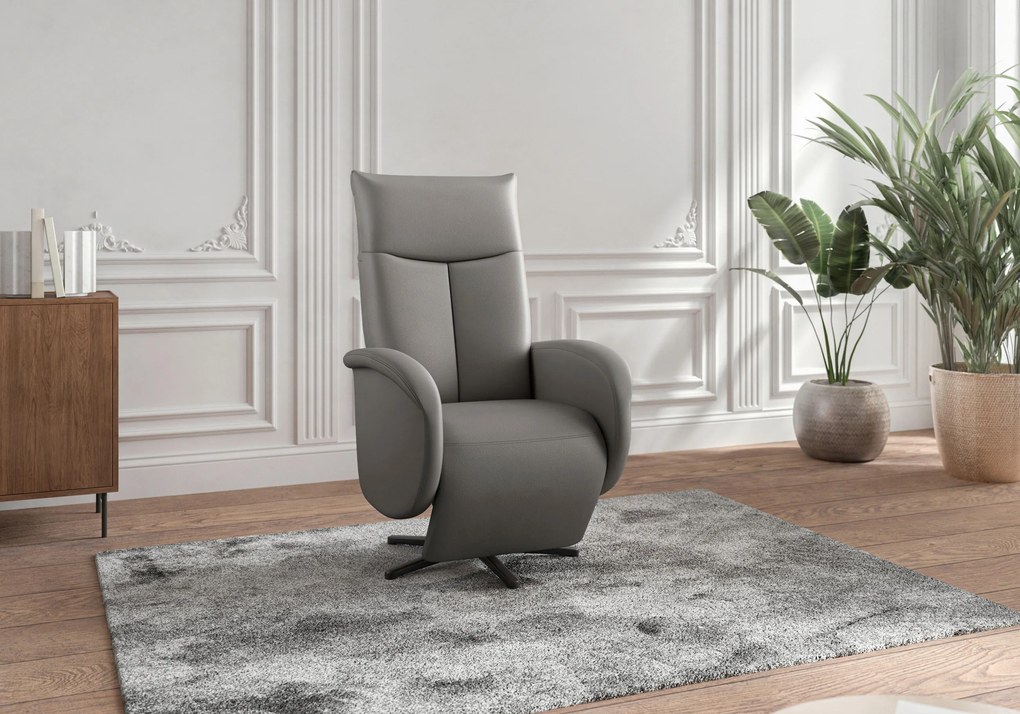 XXXLutz RELAXAČNÉ KRESLO, koža, mokka Sit & More - Online Only obývacie izby - 00014401628D