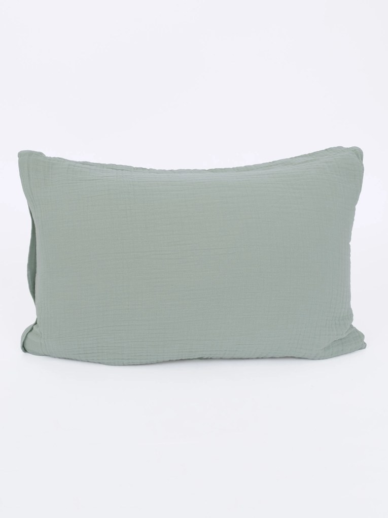 Mušelínová obliečka na vankúš 40 × 60 cm – Alexia šalviová