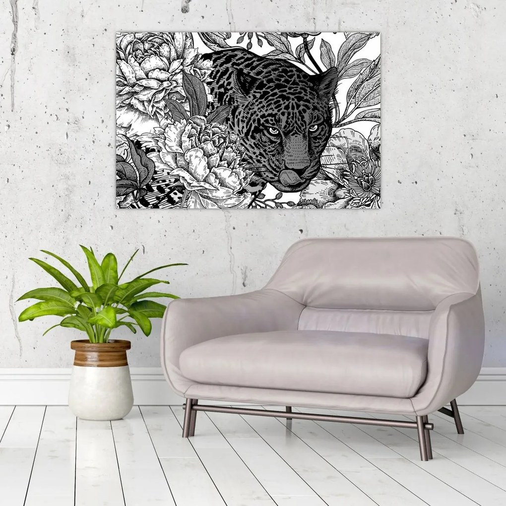 Obraz - Exotická záhrada (90x60 cm)
