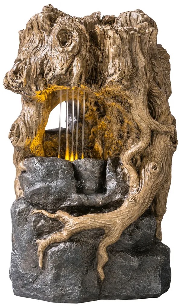 Livarno home Izbová fontána s LED (kamene) (100341803)