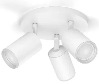 Philips - LED RGBW Stmievateľné bodové svietidlo Hue FUGATO 3xGU10/4,2W/230V biela