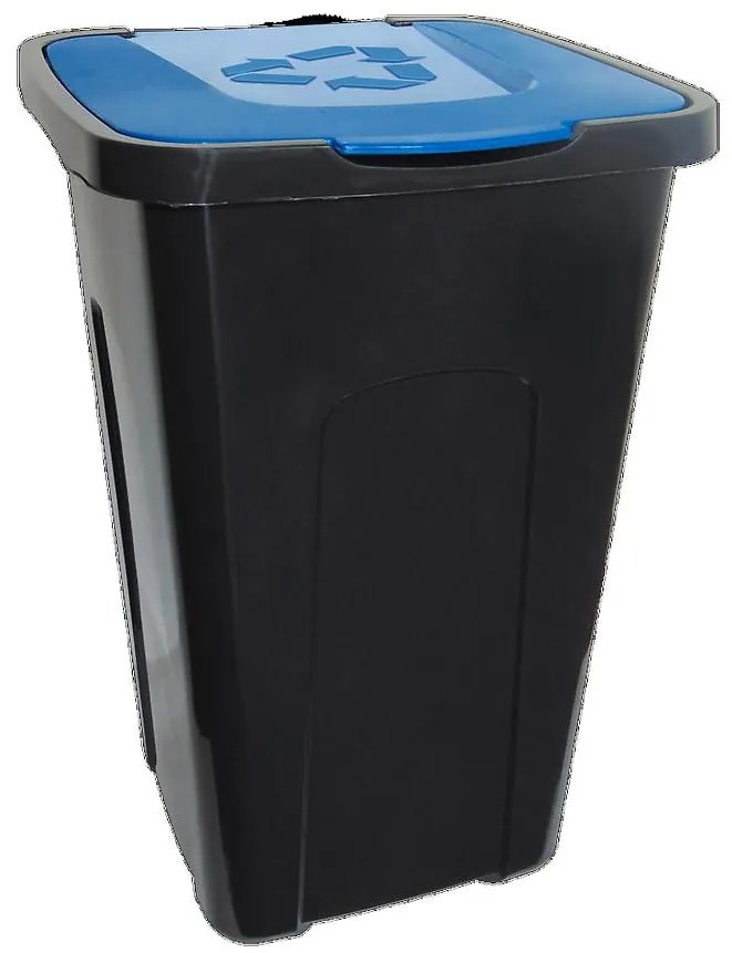 Nádoba na odpady 50 l na triedenie, modrá