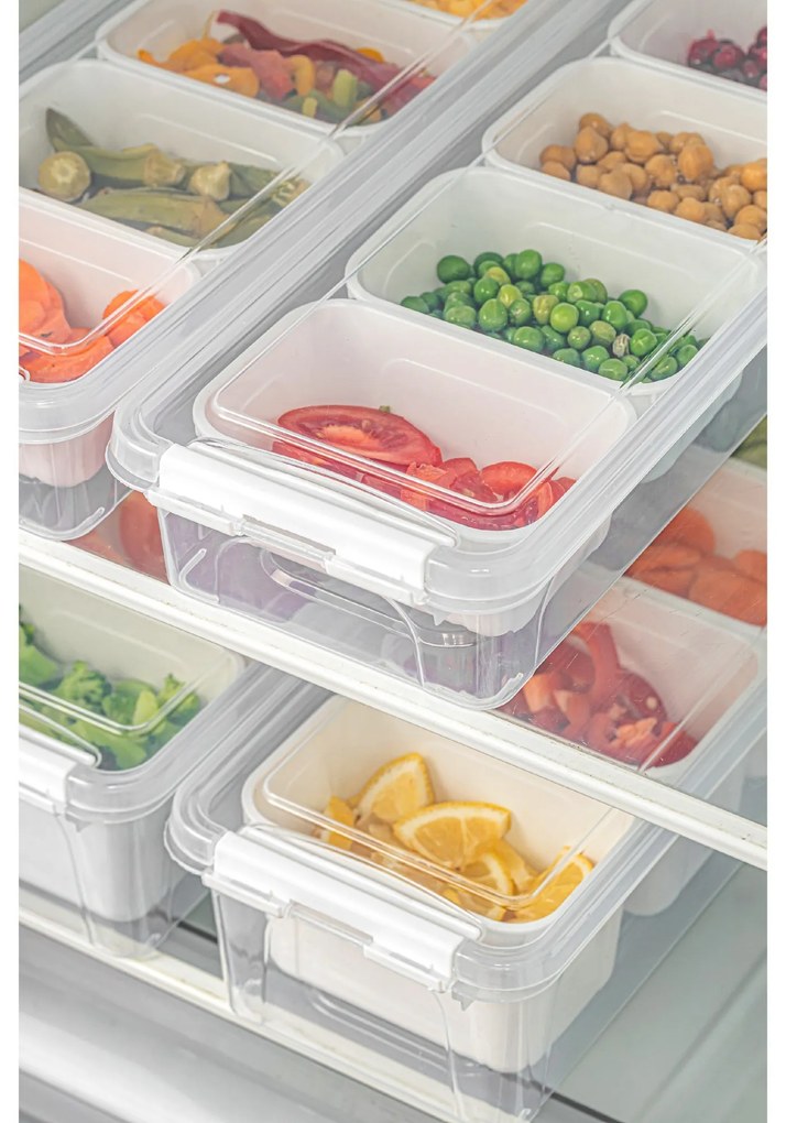 Sada 4 ks potravinovýcb boxů Lukutu6 čirá