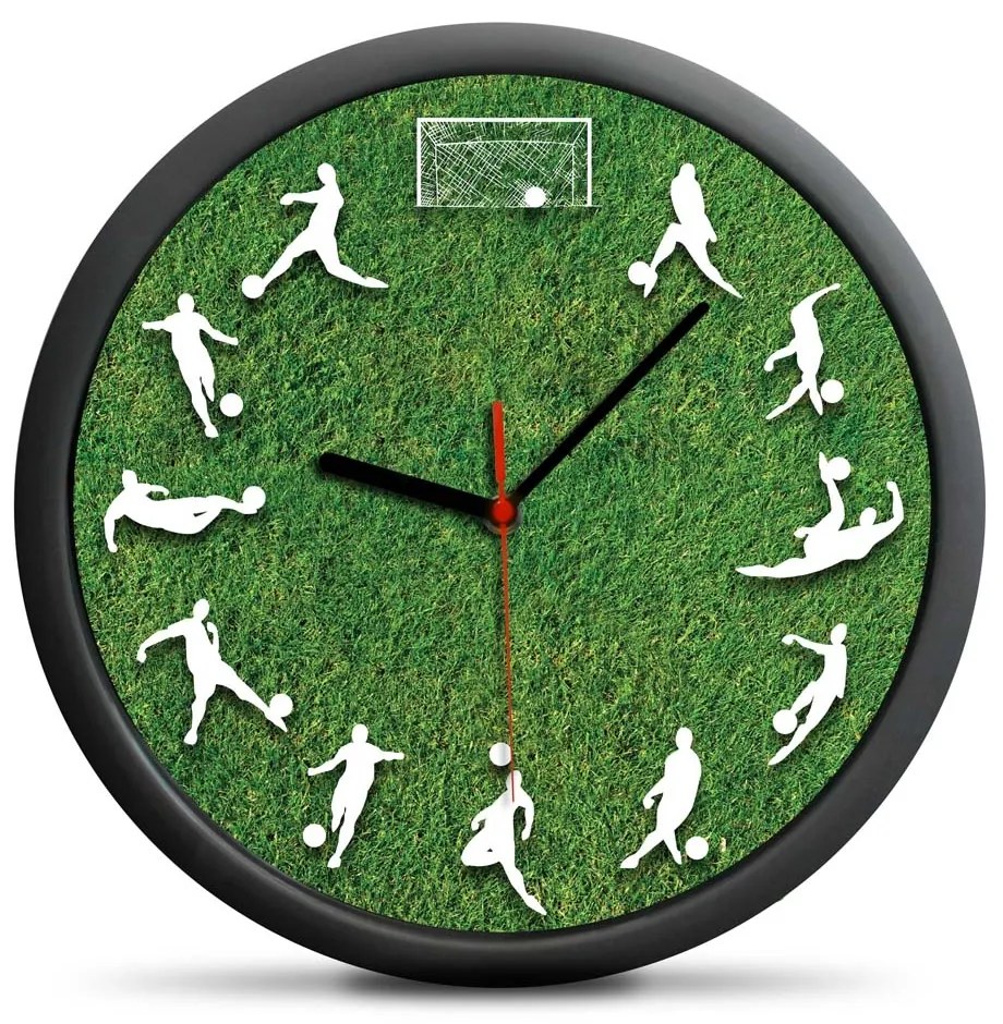 Sfera Futbalové hodiny 30 cm, 02279