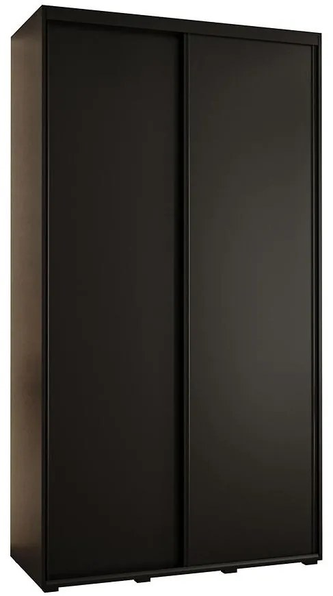 Skriňa 45 Canaris 1 140 čierna/čierna