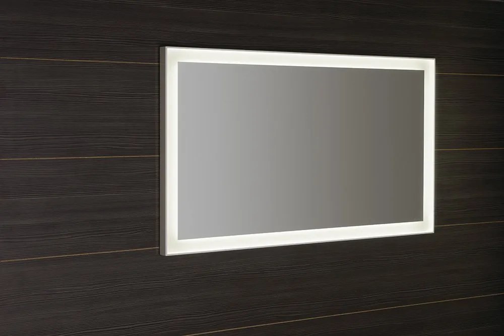 Sapho Sapho, FLUT LED podsvietené zrkadlo 1200x700mm, biela, FT120