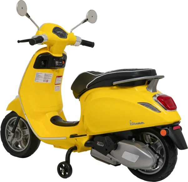 Elektrický skúter Vespa ROMA žltý