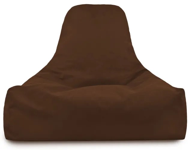 Kreslo Bali plyš hnedé