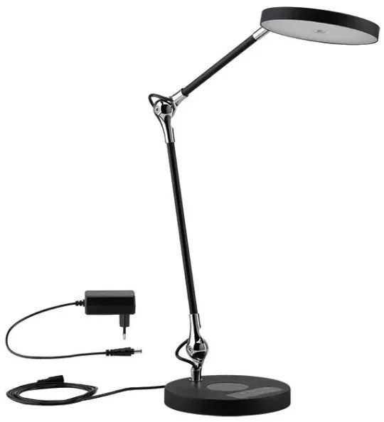 Paulmann 78010 - LED/11W Stmievateľná stolná lampa NUMIS 230V 2700-6500K čierna