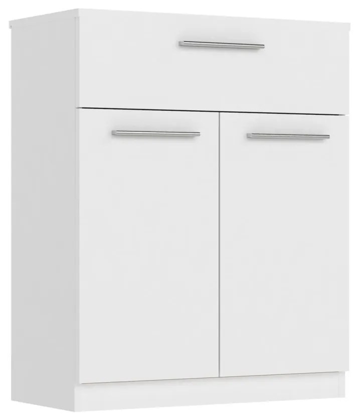 Komoda 2 dvere + 1 zásuvka SURREY biela