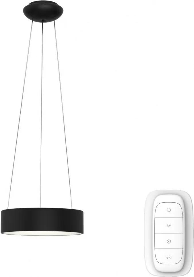 Immax NEO "AGUJERO" 07019L Smart LED stropné závesné svietidlo 45cm, 30W + diaľkový ovládač