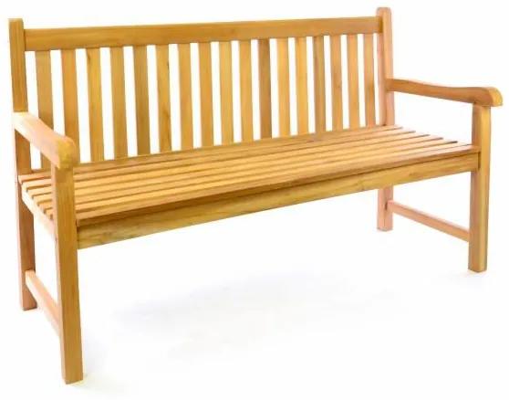 Divero 41622 Záhradná drevená lavica Divero - 150 cm