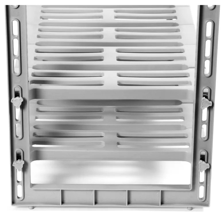 Police do skrinky pod drez s nastaviteľnou šírkou Compactor Expandable Shelf
