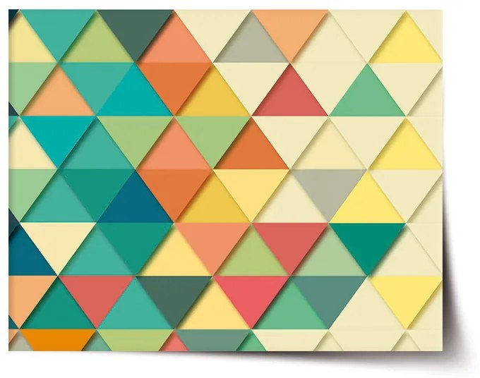 Sablio Plagát Trojuholník - 90x60 cm