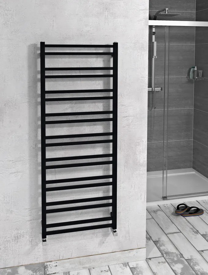 Sapho, METRO DOS vykurovacie teleso 550x1430mm, 800W, čierná mat, IR430
