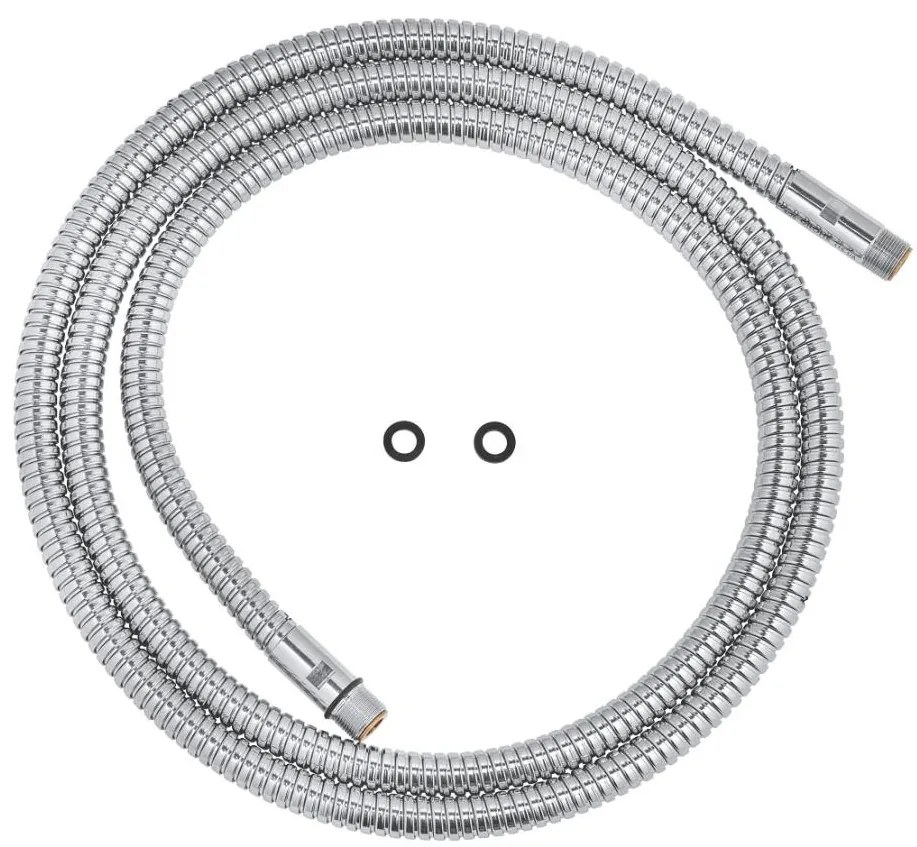 GROHE 28146000 - Kovová sprchová hadica 2000 mm M15 × M15 lesklý chróm