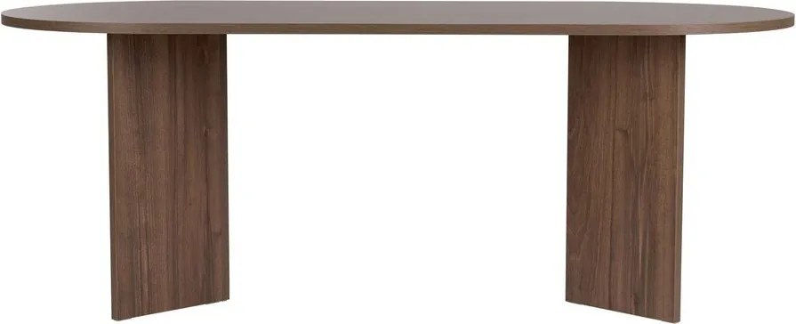 Jedálenský stôl v dekore orecha 90x200 cm Sabella – Kalune Design