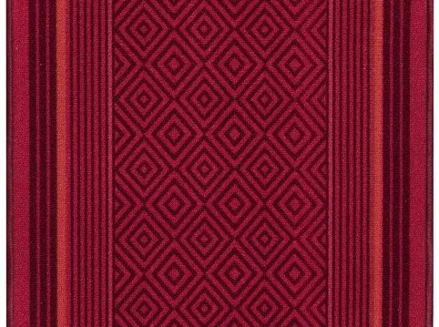 Koberce Breno Behúň JURA 10, šíře role 67 cm, červená