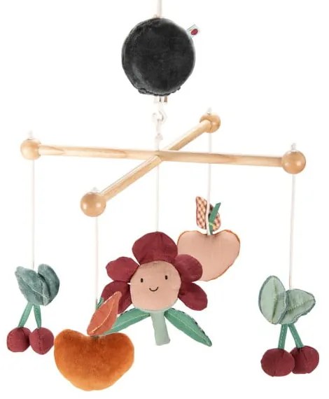 Hudobný závesný kolotoč Pomme des Bois – Moulin Roty